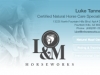 L&M Horseworks business card